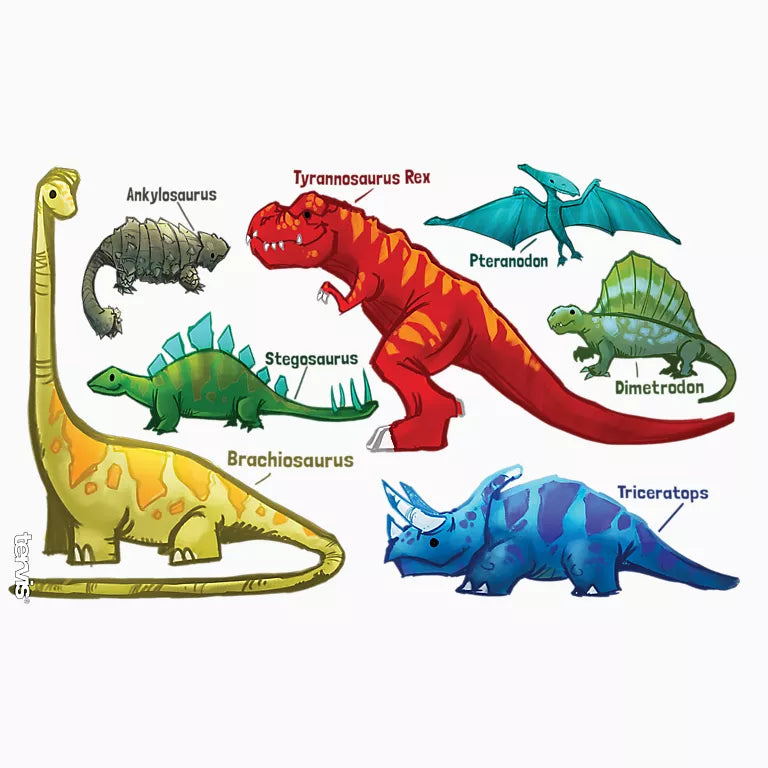 Blue Dinosaurs 10oz