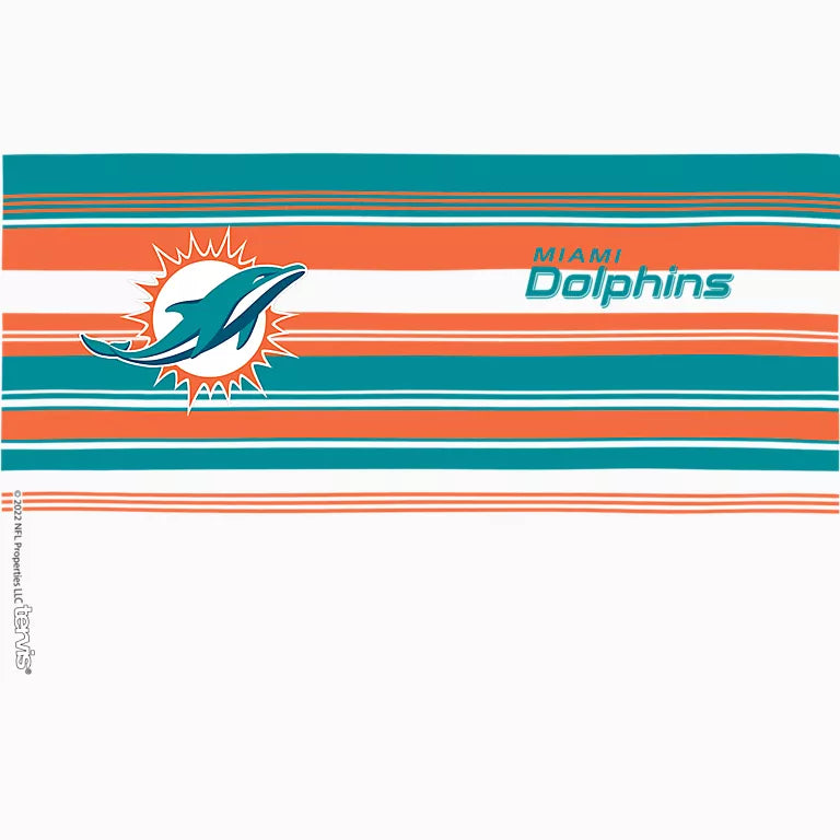 NFL® Miami Dolphins - Hype Stripes 16oz
