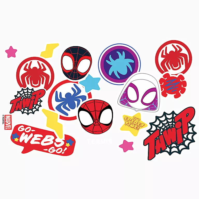 Marvel - Spidey and Friends Stickers 10oz