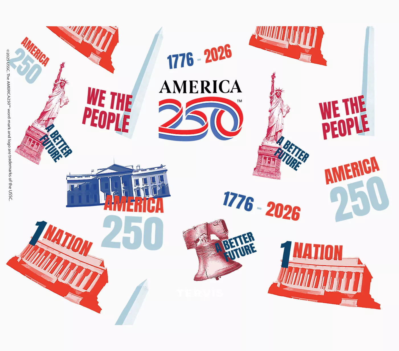 America250 - All Over 24oz