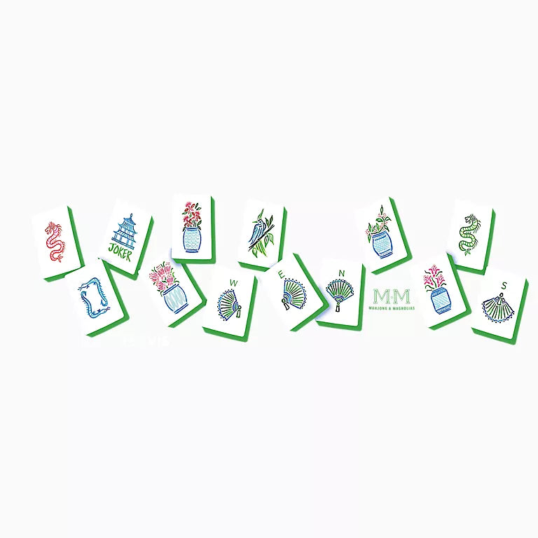 Mahjong & Magnolias® - Tile Toss Mug