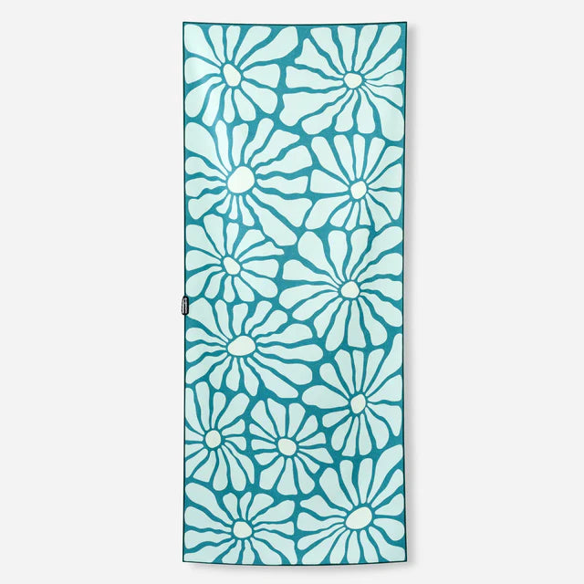 NOMADIX TOWEL LAZY DAISY SEAFOAM GREEN