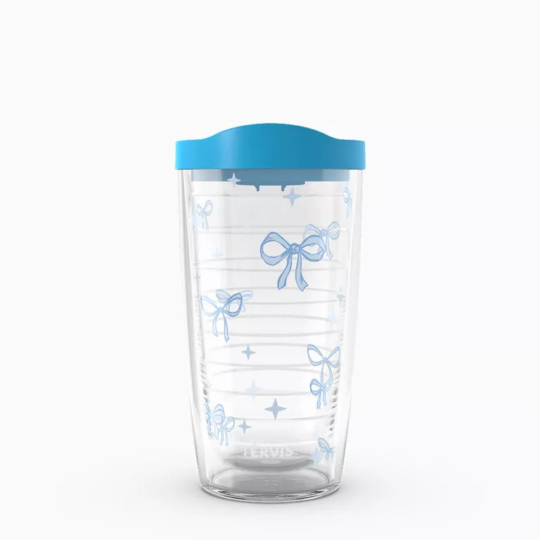 Starlit Bows Blue 16oz