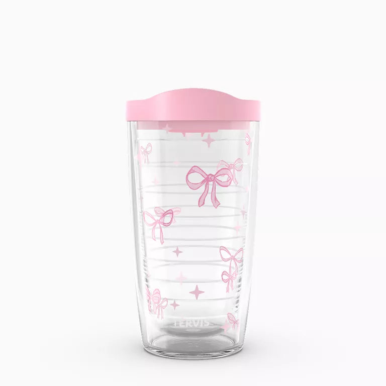 Starlit Bows Pink 16oz