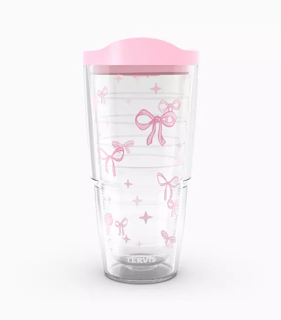 Starlit Bows Pink 24oz