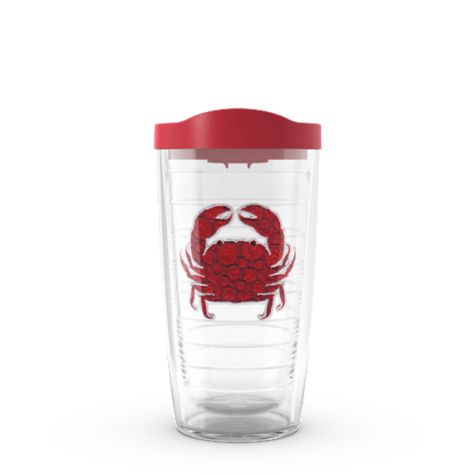 Red Crab Dots 16oz