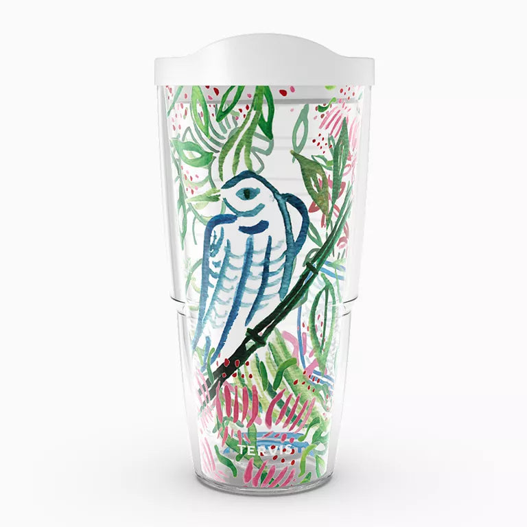 Mahjong & Magnolias® - Painted Bird 24oz