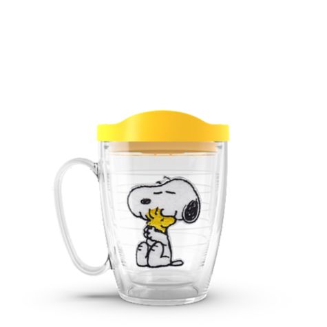 Peanuts™ - Felt Snoopy & Woodstock Mug