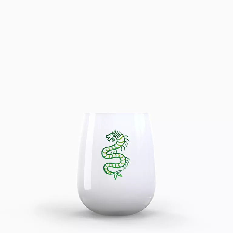 Mahjong & Magnolias® - Green Dragon Symglass