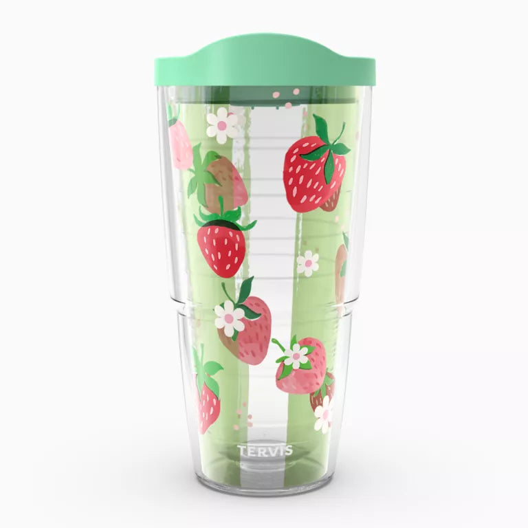 Strawberry Stripes 24oz