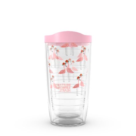 Bouffants And Broken Hearts ®ï¸ - Flower Power Flamingo