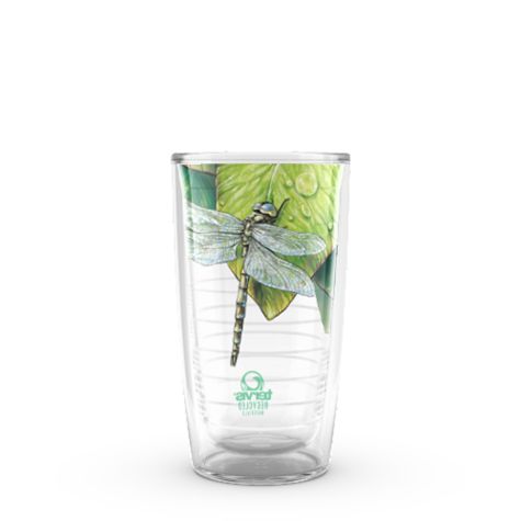 Recycled Dragonfly & Leaf