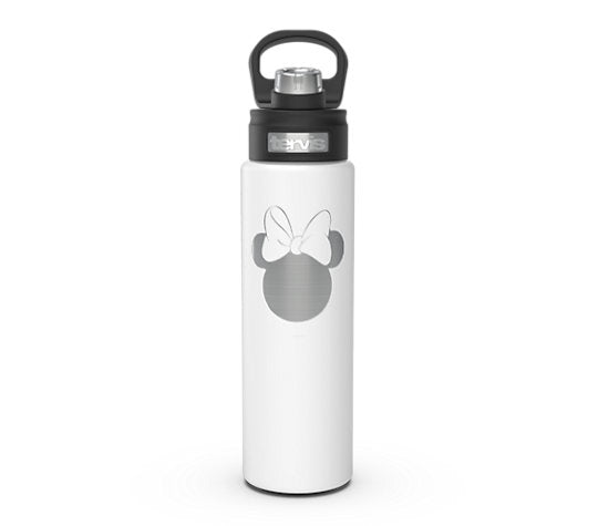 Disney - Minnie Silhouette Engraved on Glacier White