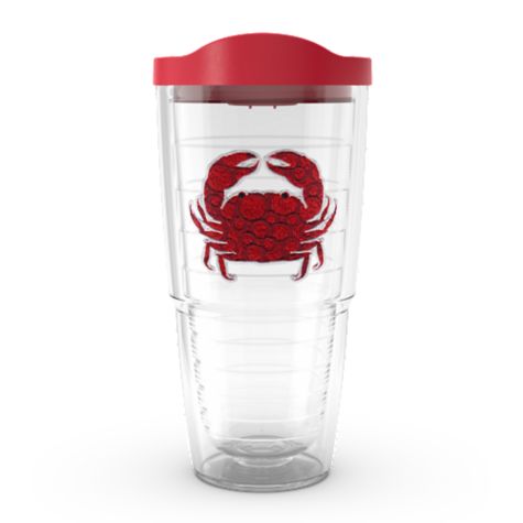 Red Crab Dots 24oz