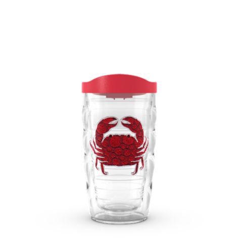 Red Crab Dots 10oz
